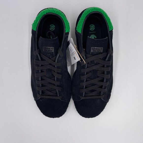 adidas Clot Stan Smith Black / Green Women's Shoes - Picture 5 of 8